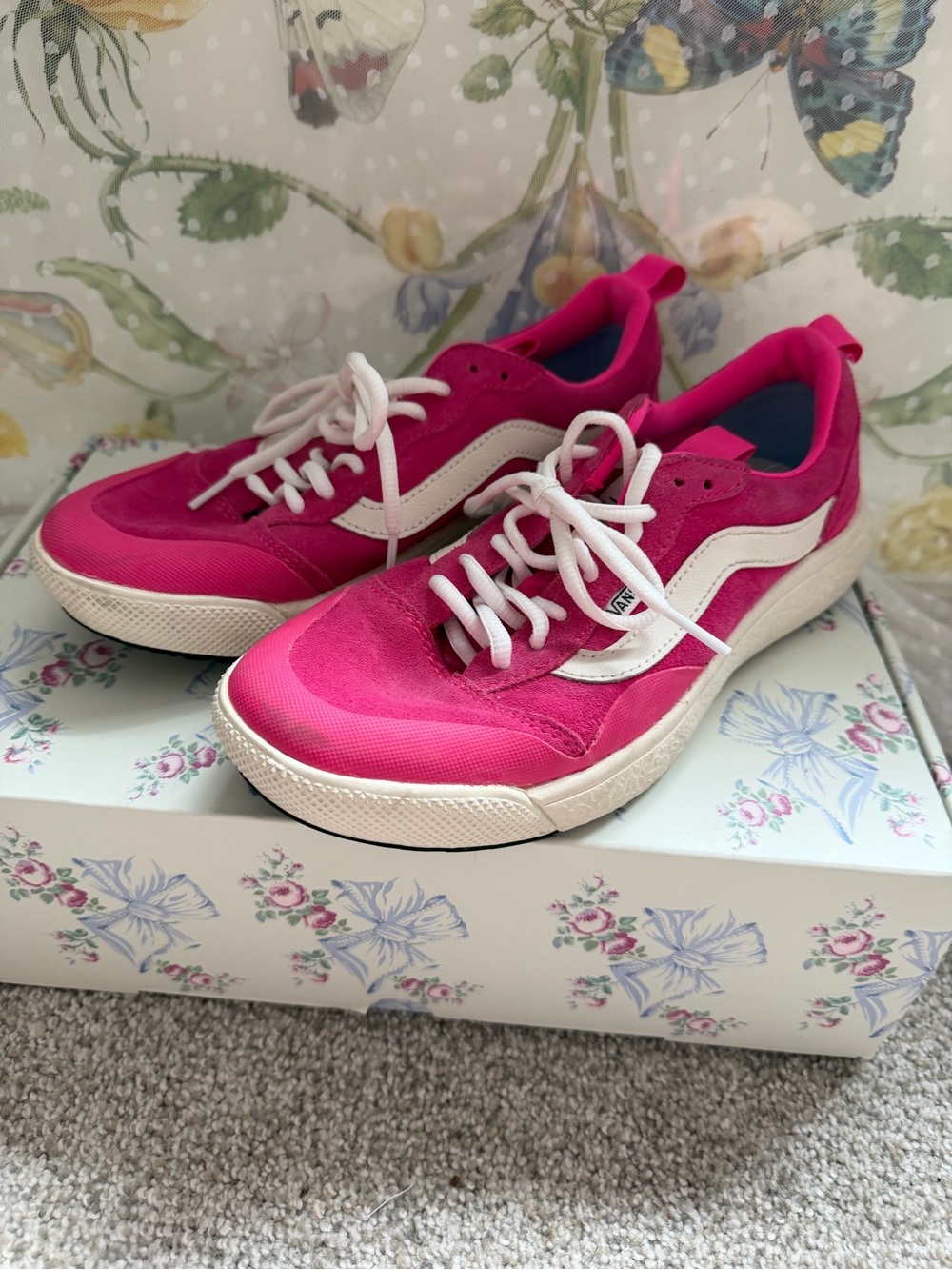 Vans Pink Suede Ultra Range